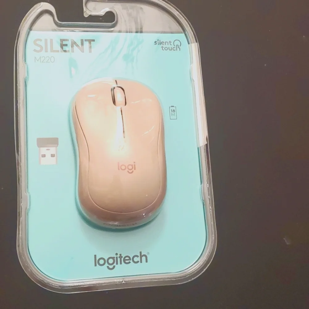 Silent M220 Bluetooth Light Pink Mouse